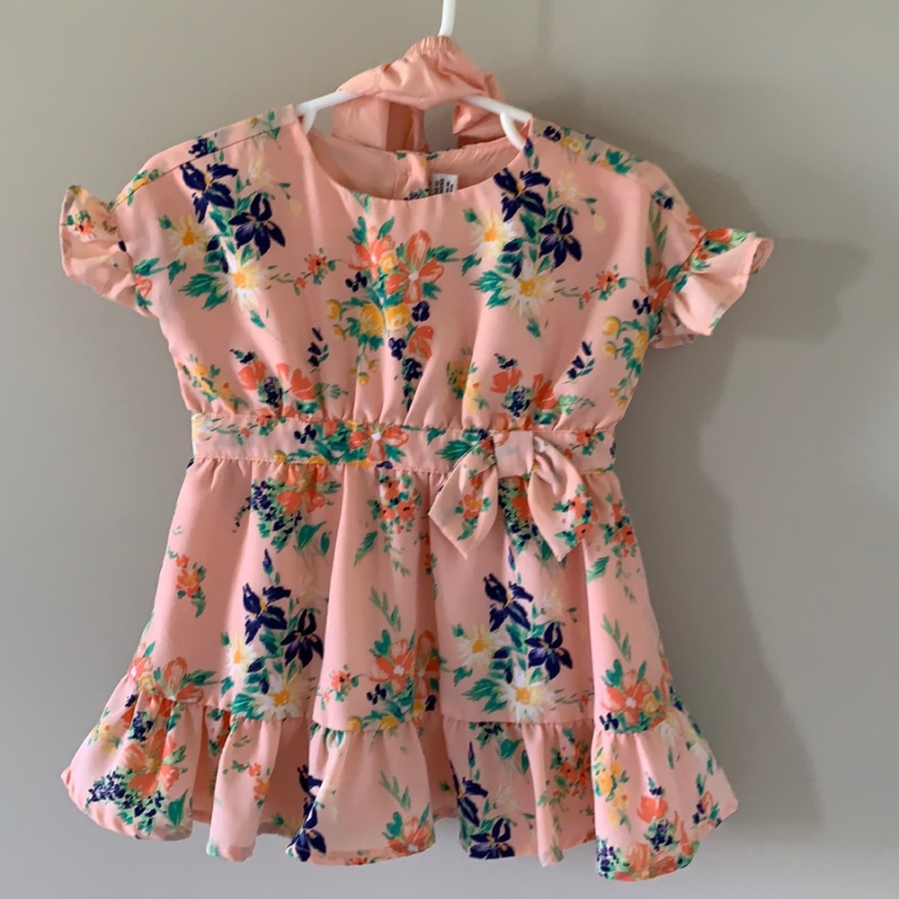 JANIE AND JACK GIRLS DRESS 6 TO 12 MONTHS